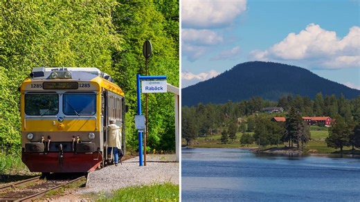 11 fantastiska tåglinjer genom hela Sverige