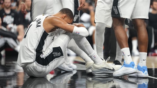Wembanyama's concussion shakes up Trail Blazers vs. Spurs series