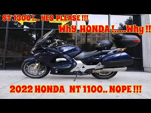 Old Honda ST1300, or new 2022 NT1100