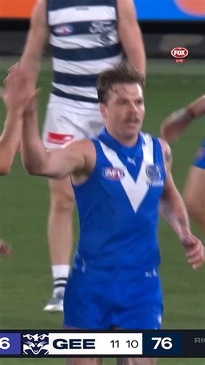 AFL | @camzurhaar kicks a ripper against the flow of play  | Instagram