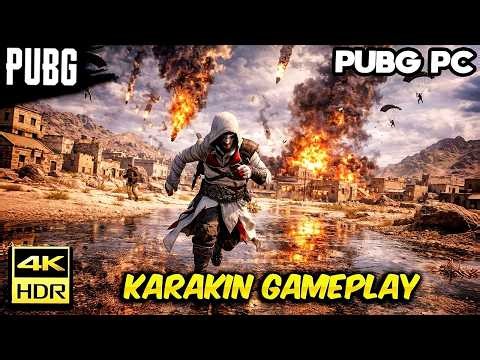 PUBG PC, but Karakin is coming out, the BEST SMALL MAP 🥰 These graphics at MAX look AMAZING