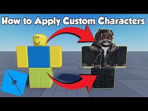 How To Apply A Custom Character On Players | Roblox Studio