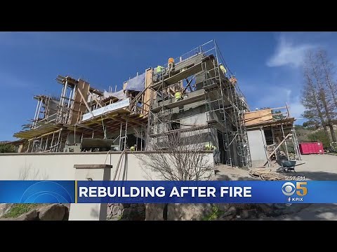 Napa Homeowner Building Fireproof House Following Multiple Area Wildfires