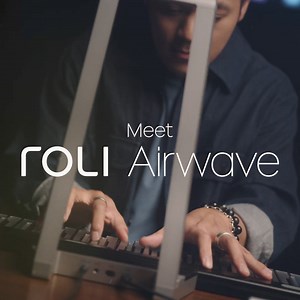 Connect Airwave to ROLI Piano M, ROLI Seaboard or any other MIDI keyboard to unlock Spatial Expression. Now you can play the air above your instrument using intuitive gestures. | ROLI