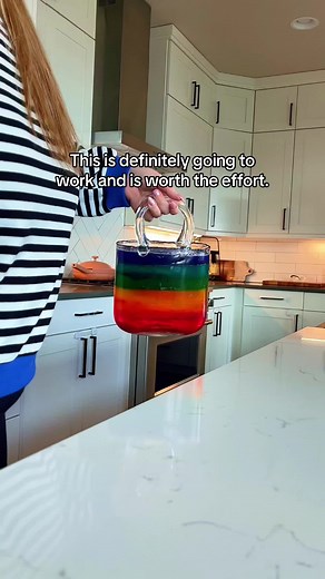 Rainbow Purse Jello Shots - Sneak Your Favorite Drink Anywhere