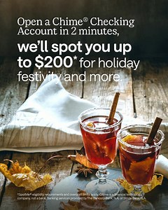 Get started today! | Chime