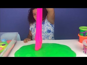 MIXING ALL OUR STORE BOUGHT SLIMES - NEW SLIMES CRAZY ART SLIMES PART 2- GIANT SLIME SMOOTHIE
