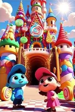 The Candy King Needs Help! 🍭👑 Blue Boy & Pink Gi