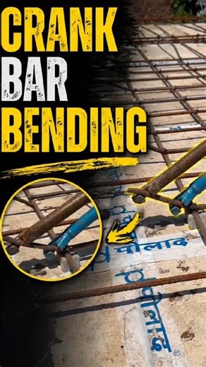 Crank Bar Bending( क्रैंक बार बैंडिंग) Ka Sahi tarika | Crank Bar Bending Trick |#crank#construction