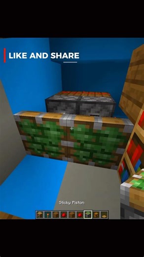 Minecraft Easy Secret Chest😱 #minecraft #minecraftshorts
