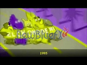 A Nickelodeon Bumper/Ident from Each Year (1977-2021) in Purple Yellow