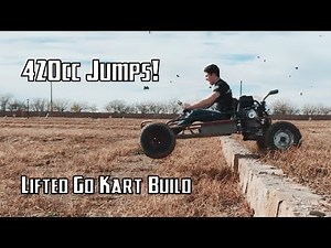 $50 Offroad Go Kart Gets a 420cc Engine and Drives! | Offroad Go Kart Build Part 2