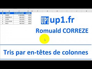 Excel-VBA: Tris par En-tetes de Colonnes