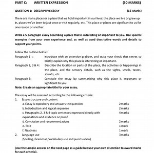 Write a 5 paragraph essay describing a place that is interestin... | Filo