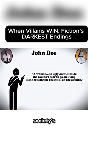 When Villains WIN. Fiction’s DARKEST Endings: Part5, John Doe (Se7en), Nurse Ratched (One Flew Over the Cuckoo’s Nest) #explain #trending #viral #tiktok #darkest