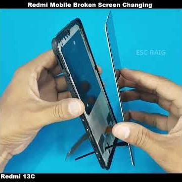 Mobile Broken Display Changing | Redmi 13C #mobilerepair #repair #escbaig