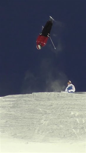 Nikita Andreev on Instagram: "playing on skis ⛷️🤞"