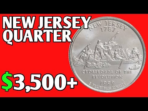 1999 New Jersey Quarters Worth Money --How Much It Is Worth and Why, Errors, Varieties,and History