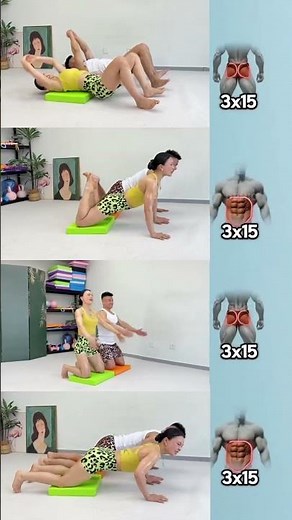 15 Reps That Transform Your Core & Glutes | Partner Workout