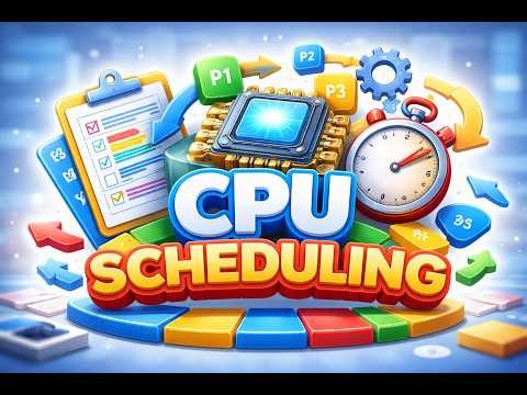 CPU Scheduling | Made Simple to learn OS #CPUScheduling #OperatingSystem #trending #viral #education