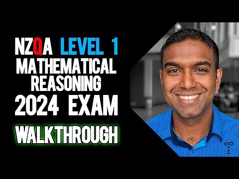NCEA Level 1 Mathematical Reasoning 2024 NZQA Exam - Worked Answers