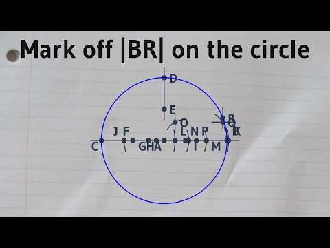 Constructing a Regular 17-gon (heptadecagon) via a Stowell-Leybourne method