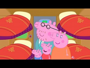 Sleeping On The Very Long Train Journey 💤 | Peppa Pig Official Full Episodes - Videos For Kids