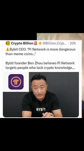 Bybit CEO, Ben Zhou Said Pi Network Is More Dengerì0us Than Meme C0ìn 😆 #Sidrabank #pi #hamster #tomarket #Notcoin #airdrops #xempire #memefi #cryptocurrency | SIDRA BANK Coin Updates