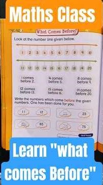 🚀 What Comes Before? Number Line Magic for Kids! 🔢✨🎯 Before Numbers Made Super Easy