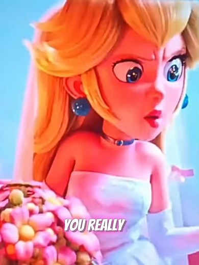 Heartbreaking Bowser and Peach Wedding Scene