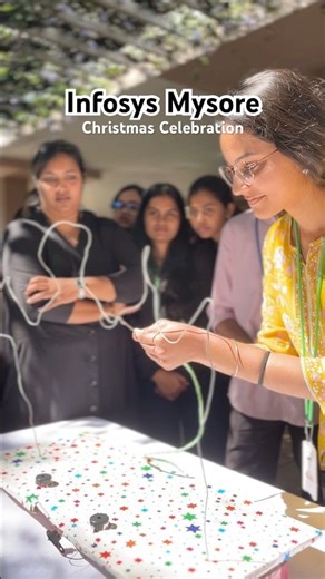 Christmas Celebration at Infosys Mysore Campus | Fun Games, Joy & Festive Vibes 🎄