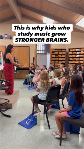Los Robles Childrens Choir | We’ve been taught to think of music as “just entertainment.” But when a child studies music, something much deeper is happening. Music... | Instagram