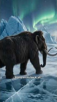 How did woolly mammoths survive the Ice Age?