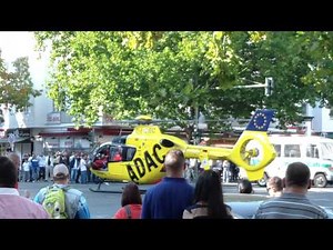 ADAC D-HDEC Hubschraubereinsatz(Abflug) in Berlin Mitte 25.9.11