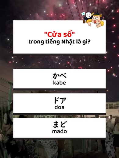 Học từ vựng tiếng Nhật qua đồ vật trong nhà