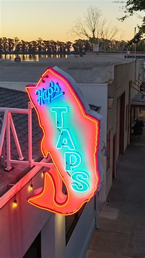 164 reactions · 16 shares | The old Hap’s Bait fish is back and better than ever! Huge thanks to @neonwks for bringing it to life and Warren Gomes Excavating for helping hang it perfectly! The crowd had a blast watching it light up this past Friday night- and now it’s ready for you to see in person!✨ Come down, check it out, and remember: Drink the bait… you’ll be hooked! | Hap's Taps | Facebook