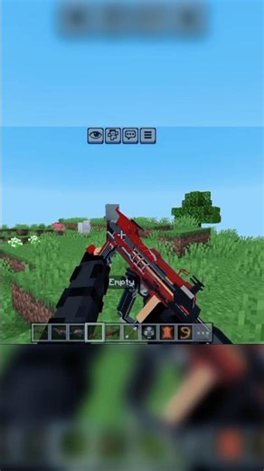 Minecraft में alien gun #minecraft #gaming #shorts