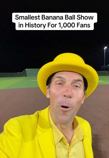 This was a night we will never forget. We started with just a simple goal to make baseball fun and put the fans first. The idea of showing up in a small town and putting on a show for fans who might not have had the opportunity to see us in the past, fired us up. Hearing the stories at the end of night from the fans about how much this meant to them gives us so much purpose in what we do. Whether it’s 1,000 fans or 102,000 fans, we will always put everything we got into our show!