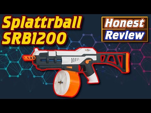 Splatrball Is Back! The SRB1200 Full Auto Gel Blaster
