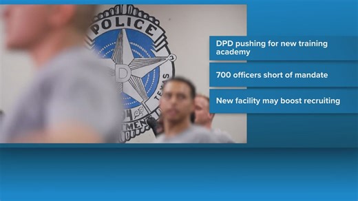 Dallas officials to discuss building a new training facility to meet officer hiring goals