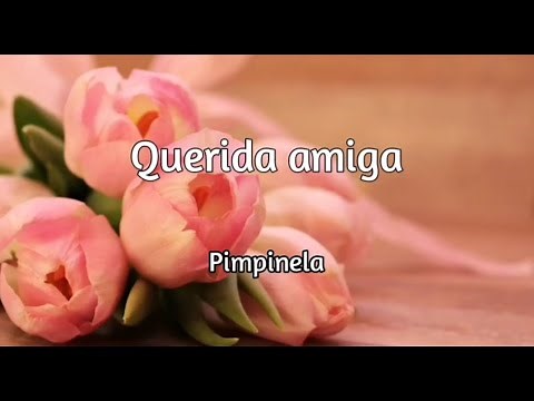 Querida amiga // Pimpinela (letra)