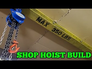Easy Hoist Crane build for the Shop