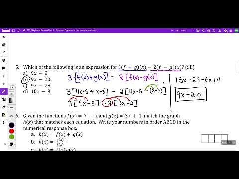 Math 30 1 Function Operations Diploma Review