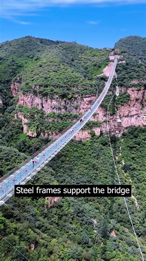 Building a Stunning and Safe Glass Bridge in the Sky #satisfying ‪@MNnhattech‬