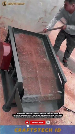 Sand Screening Machine for Efficient and Accurate Material Separation Operations #machine