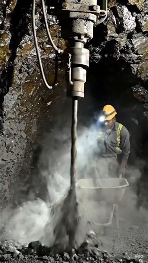 😱 Powerful Drilling Machine in Action#ai videos