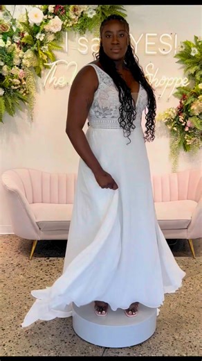 Wedding Dresses for the Boho Bride 曆 Which dress are you saying YES to:  Fern  Holland  AdaPia  Romy Reserve your private bridal suite to try on these beautiful wedding dresses and more at The Wedding Shoppe. Where wedding dress dreams come true!  https://theweddingshoppe.net/bridal-appointments/ | The Wedding Shoppe | Facebook