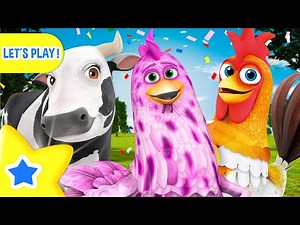 Where is La Gallina Bataraza? | Learn colors and shapes | Let´s play | FOR KIDS