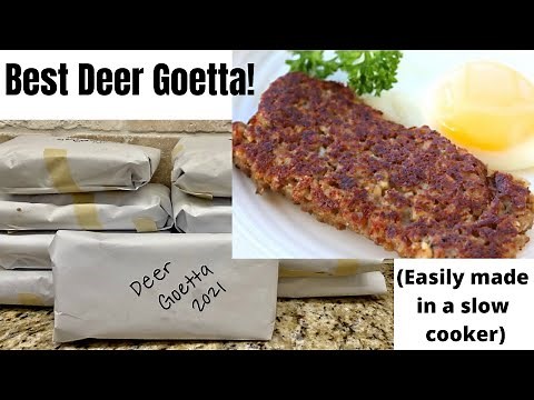 How To Make Deer Goetta | Step By Step Tutorial | THE BEST BREAKFAST MEAT!