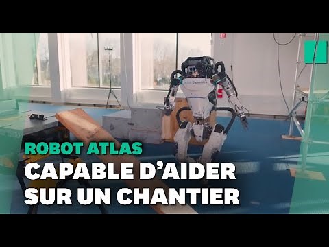Atlas, le robot de Boston Dynamics, est maintenant capable d’aider sur un chantier